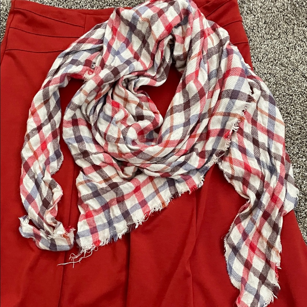 Plaid Scarf